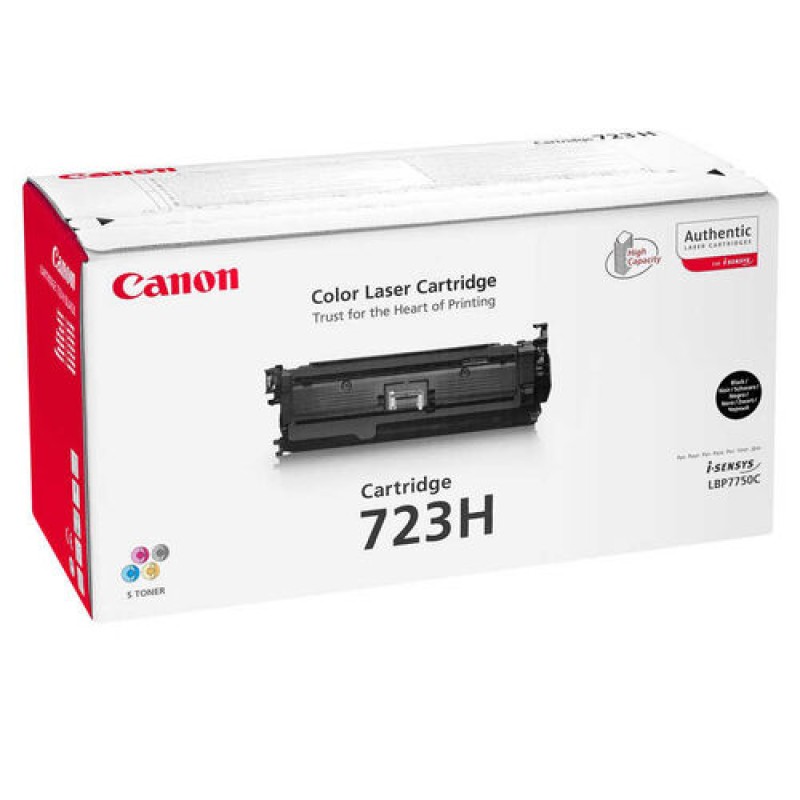 Canon CRG-723HBK 2645B002 Siyah Orjinal Toner Yüksek Kap. - LBP7750CDN T3346 Canon CRG-723HBK 2645B002 Siyah Orjinal Toner Yüksek Kap. - LBP7750CDN T3346