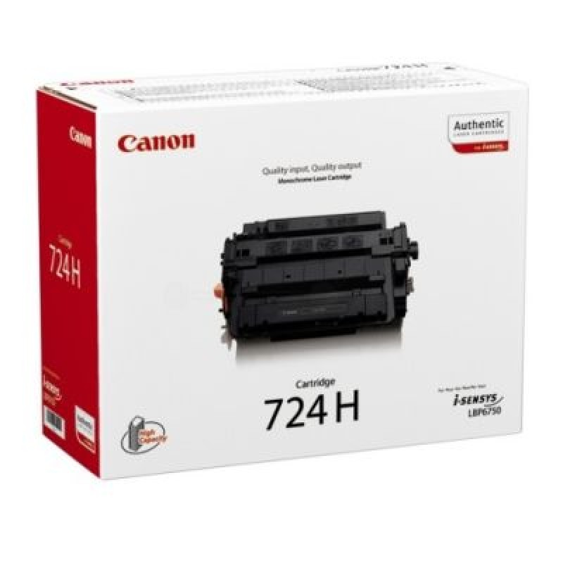 Canon CRG-724H 3482B002 Siyah Orjinal Toner Yüksek Kapasite - LBP6750 T5211 Canon CRG-724H 3482B002 Siyah Orjinal Toner Yüksek Kapasite - LBP6750 T5211