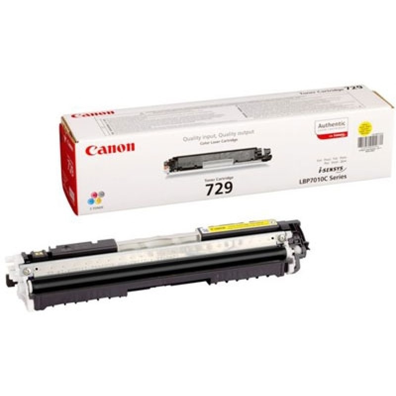 Canon CRG-729Y 4367B002 Sarı Orjinal Toner - LBP7010C / LBP7018C T3795 Canon CRG-729Y 4367B002 Sarı Orjinal Toner - LBP7010C / LBP7018C T3795