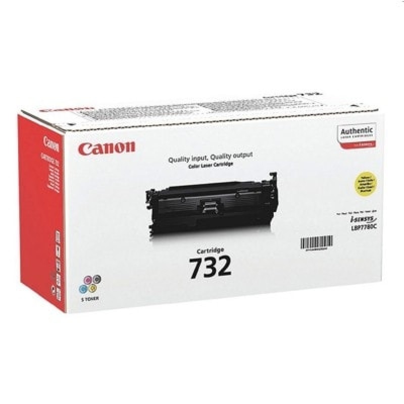Canon CRG-732Y 6260B002 Sarı Orjinal Toner - i-Sensys LBP7780Cx T3012 Canon CRG-732Y 6260B002 Sarı Orjinal Toner - i-Sensys LBP7780Cx T3012