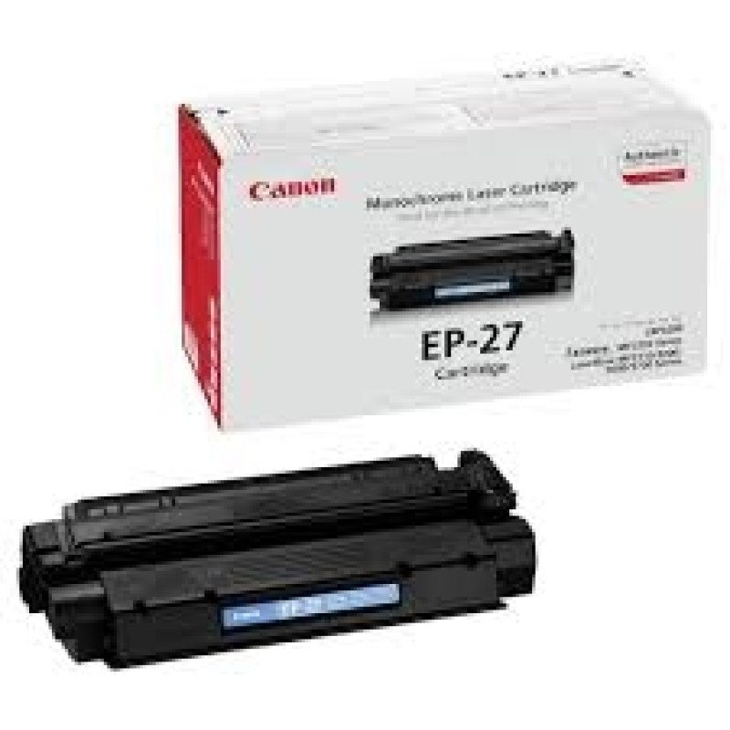 Canon EP-27 8489A002 Siyah Orjinal Toner - LBP3200 / MF3110 T3999 Canon EP-27 8489A002 Siyah Orjinal Toner - LBP3200 / MF3110 T3999