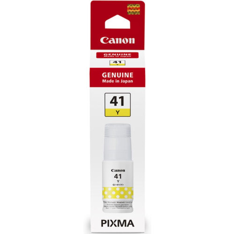 Canon GI-41Y 4545C001 Sarı Mürekkep Kartuşu - G1420 / G2420 T14434 Canon GI-41Y 4545C001 Sarı Mürekkep Kartuşu - G1420 / G2420 T14434