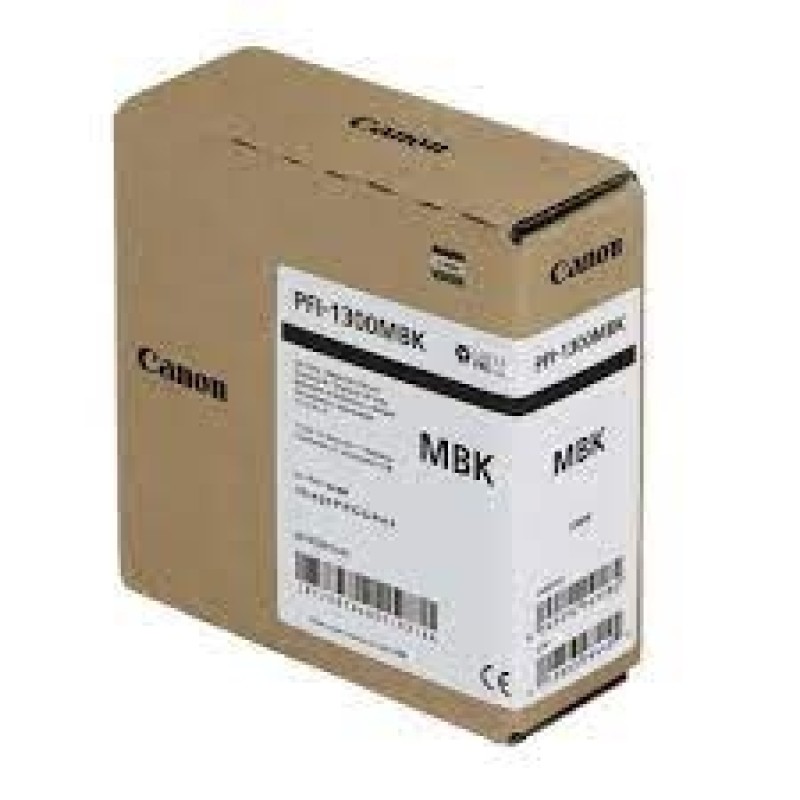 Canon PFI-1300MBK 0810C001 Mat Siyah Orijinal Mürekkep Kartuş 330 ml. T16731 Canon PFI-1300MBK 0810C001 Mat Siyah Orijinal Mürekkep Kartuş 330 ml. T16731