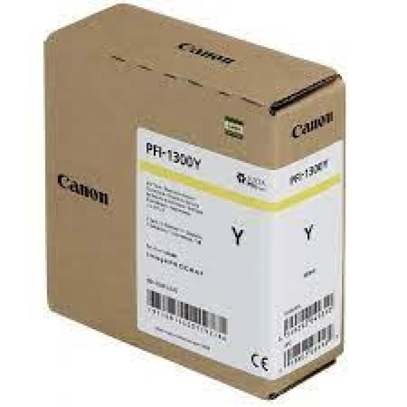 Canon PFI-1300Y 0814C001 Sarı Orijinal Mürekkep Kartuş 330 ml. T16729 Canon PFI-1300Y 0814C001 Sarı Orijinal Mürekkep Kartuş 330 ml. T16729