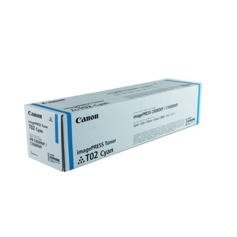 Canon T02 8530B001 Mavi Orjinal Toner - ImagePress C8000VP / C10000VP T15191 Canon T02 8530B001 Mavi Orjinal Toner - ImagePress C8000VP / C10000VP T15191