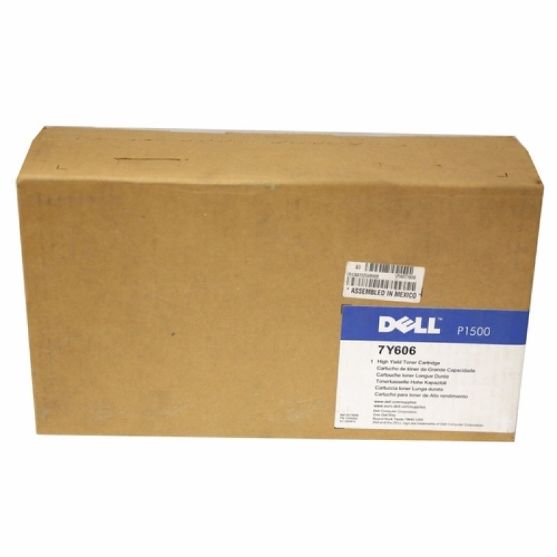 Dell 7Y606 Siyah Orjinal Toner - P1500 T17588 Dell 7Y606 Siyah Orjinal Toner - P1500 T17588