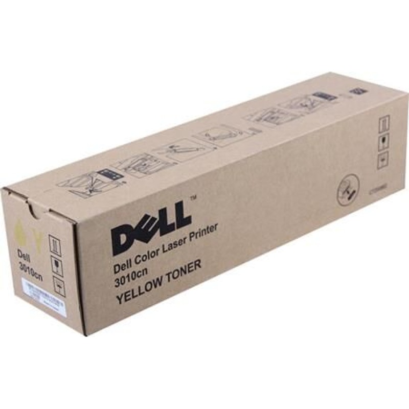 Dell CT200862 Sarı Orjinal Toner - 3010CN T12327 Dell CT200862 Sarı Orjinal Toner - 3010CN T12327