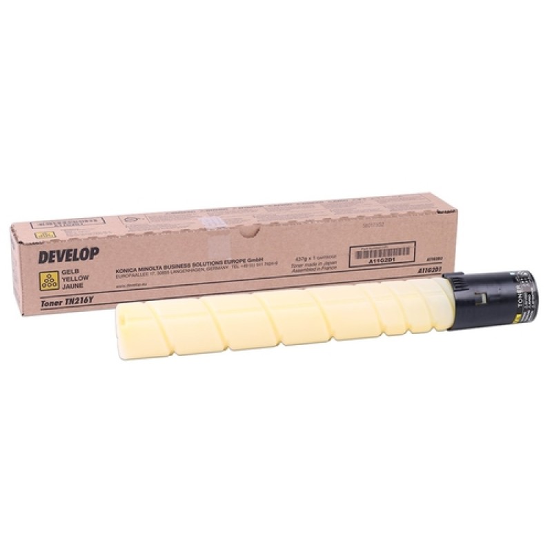 Develop TN-216Y Sarı Orjinal Toner - Ineo +220 Develop TN-216Y Sarı Orjinal Toner - Ineo +220