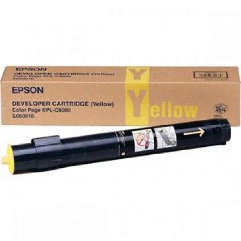 Epson C13S050016 Sarı Orjinal Toner - C8000 / C8200 T7398 Epson C13S050016 Sarı Orjinal Toner - C8000 / C8200 T7398