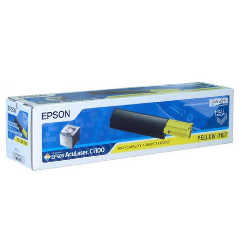 Epson C13S050187 Sarı Orjinal Toner - C1100 / CX11 T5311 Epson C13S050187 Sarı Orjinal Toner - C1100 / CX11 T5311