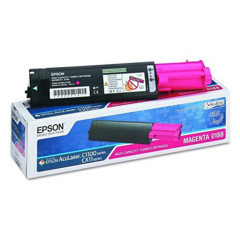 Epson C13S050188 Kırmızı Orjinal Toner - C1100 / CX11 T5310 Epson C13S050188 Kırmızı Orjinal Toner - C1100 / CX11 T5310