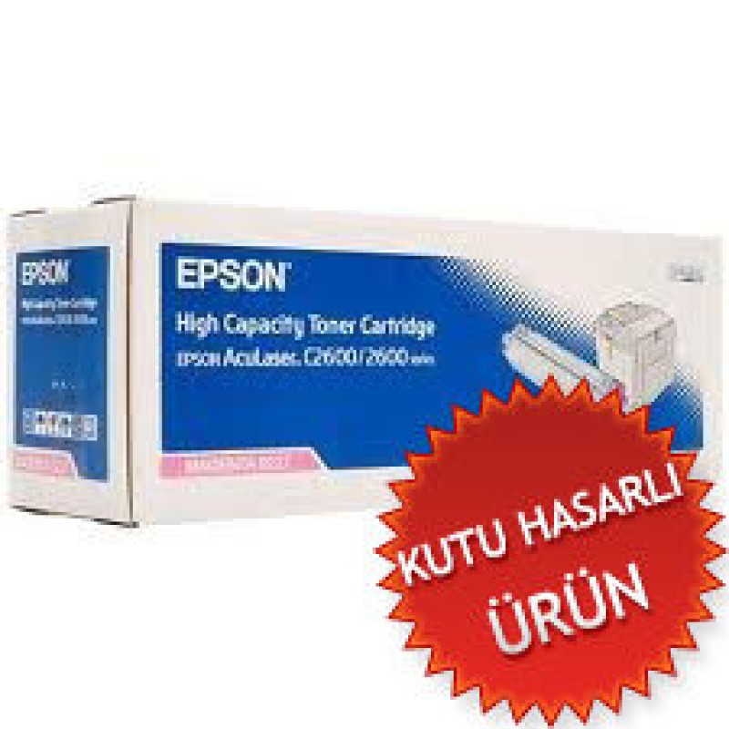 Epson C13S050227 Kırmızı Orjinal Toner - C2600 / C2600N B T8892 Epson C13S050227 Kırmızı Orjinal Toner - C2600 / C2600N B T8892