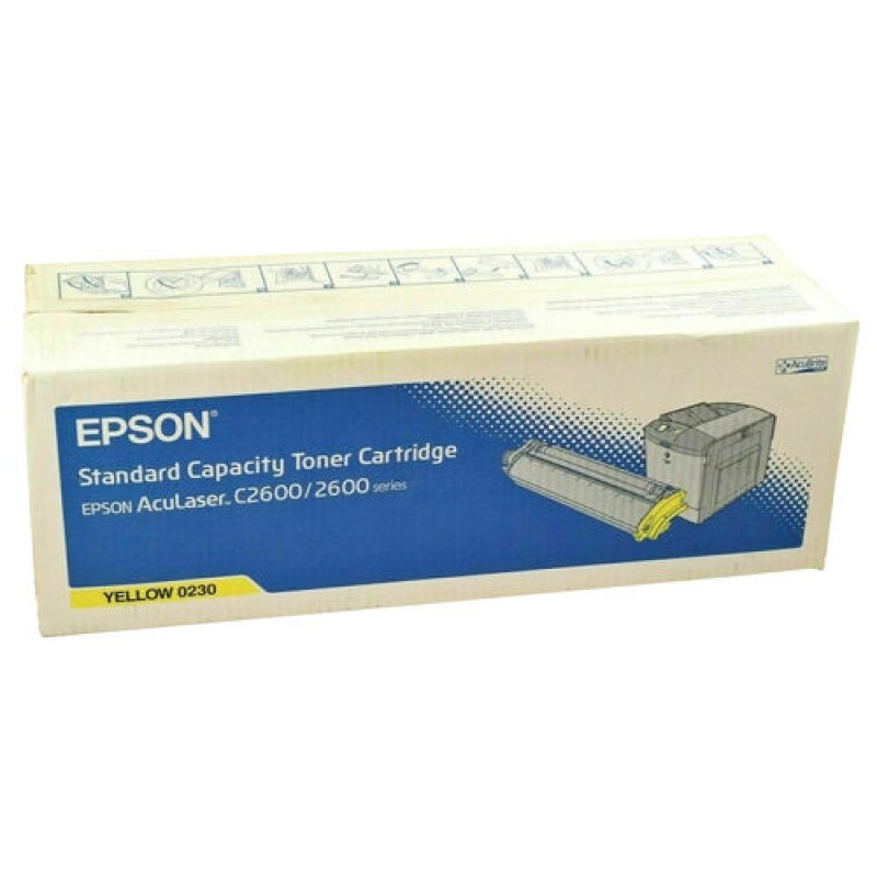 Epson C13S050230 Sarı Orjinal Toner - C2600 T15531 Epson C13S050230 Sarı Orjinal Toner - C2600 T15531