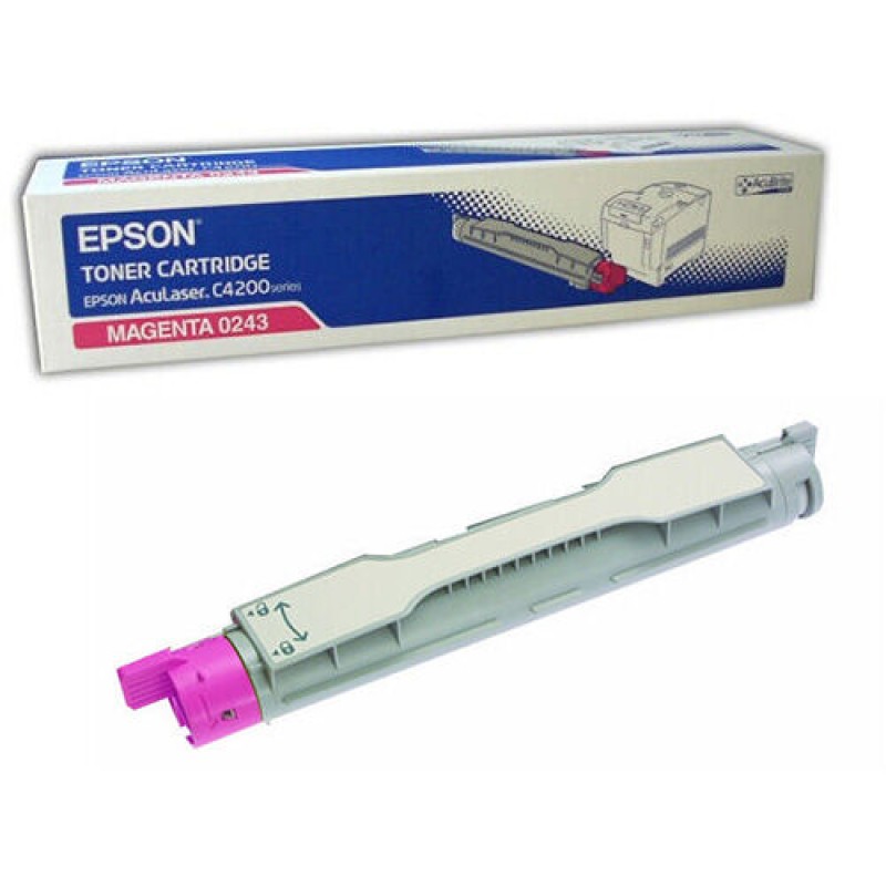 Epson C13S050243 Kırmızı Orjinal Toner - C4200 T12306 Epson C13S050243 Kırmızı Orjinal Toner - C4200 T12306