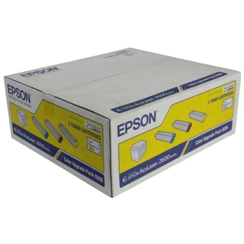 Epson C13S050289 3 Renk Ekonomik Orjinal Toner - AcuLaser 2600 T8918 Epson C13S050289 3 Renk Ekonomik Orjinal Toner - AcuLaser 2600 T8918