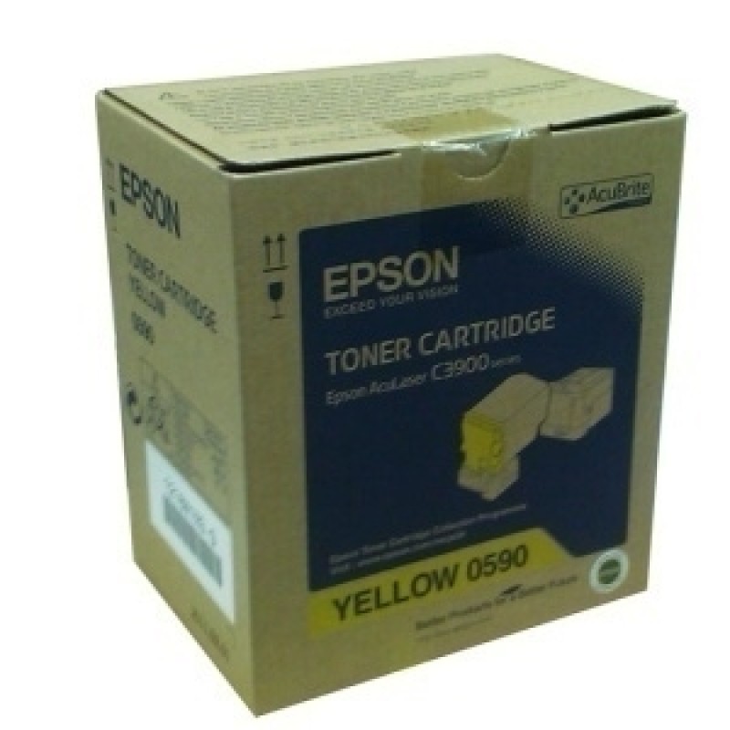 Epson C13S050590 Sarı Orjinal Toner - C3900 / CX37 T3491 Epson C13S050590 Sarı Orjinal Toner - C3900 / CX37 T3491