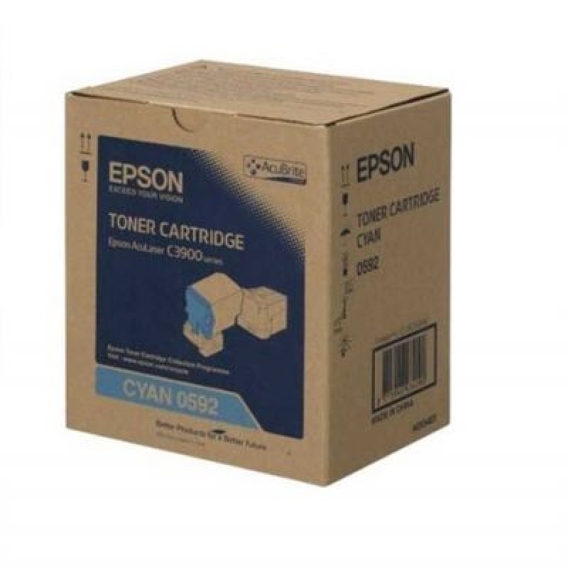 Epson C13S050592 Mavi Orjinal Toner - C3900 / CX37 T3489 Epson C13S050592 Mavi Orjinal Toner - C3900 / CX37 T3489