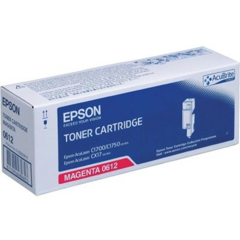 Epson C13S050612 Kırmızı Orjinal Toner - CX17 / C1700 T4749 Epson C13S050612 Kırmızı Orjinal Toner - CX17 / C1700 T4749