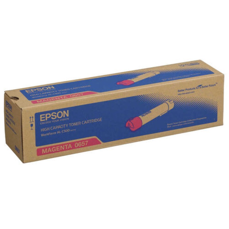 Epson C13S050657 Kırmızı Orjinal Toner Yüksek Kapasiteli - AL-C500Dhn / AL-C500Dtn T12677 Epson C13S050657 Kırmızı Orjinal Toner Yüksek Kapasiteli - AL-C500Dhn / AL-C500Dtn T12677