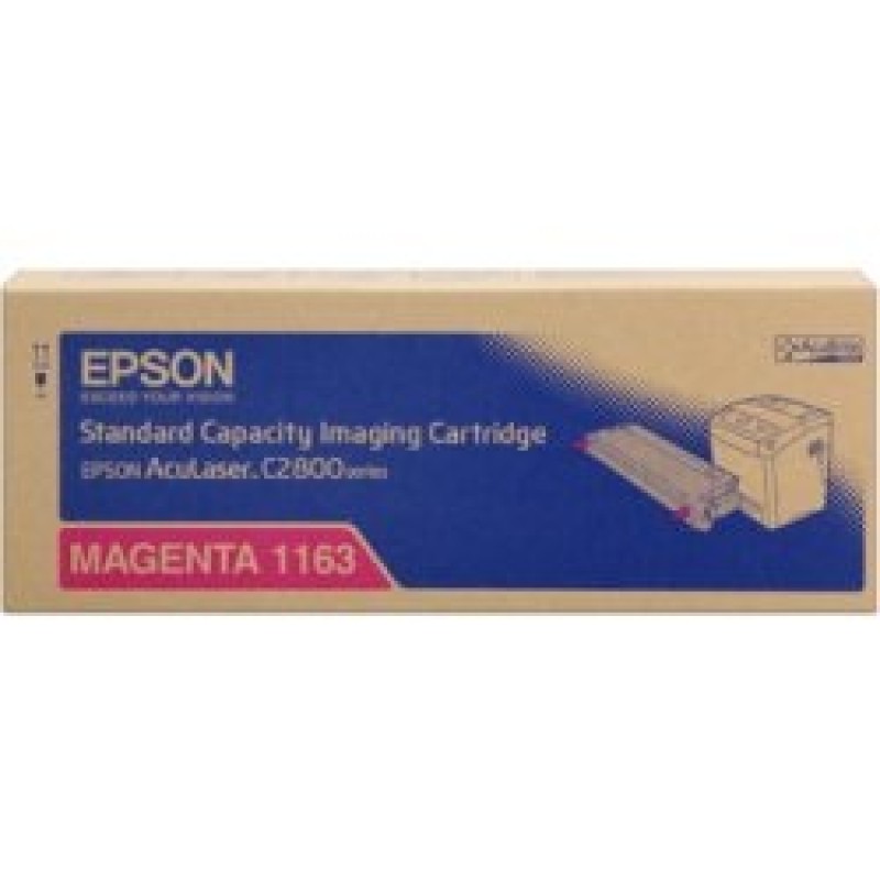 Epson C13S051163 Kırmızı Orjinal Toner Standart Kapasite - C2800N T6452 Epson C13S051163 Kırmızı Orjinal Toner Standart Kapasite - C2800N T6452