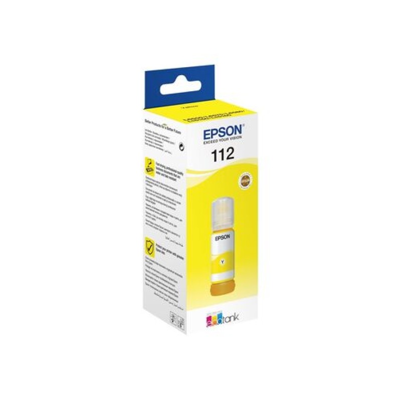 Epson C13T06C44A 112 Sarı Orjinal Mürekkep Kartuş - L15160 T12704 Epson C13T06C44A 112 Sarı Orjinal Mürekkep Kartuş - L15160 T12704