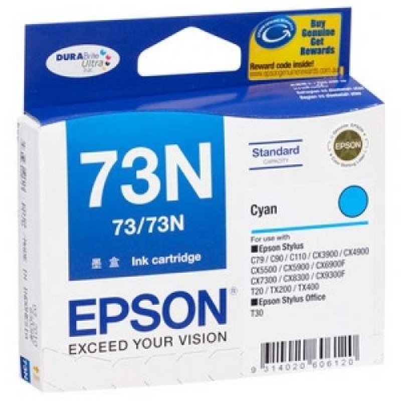 Epson C13T105290 73N Mavi Orjinal Mürekkep Kartuş - Stylus C110 T16957 Epson C13T105290 73N Mavi Orjinal Mürekkep Kartuş - Stylus C110 T16957