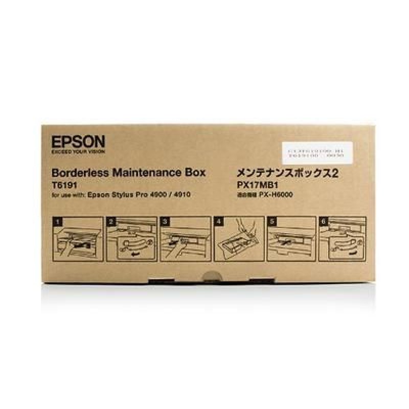 Epson C13T619100 T6191 Atık Mürekkep Tankı - Pro 4900 T9778 Epson C13T619100 T6191 Atık Mürekkep Tankı - Pro 4900 T9778