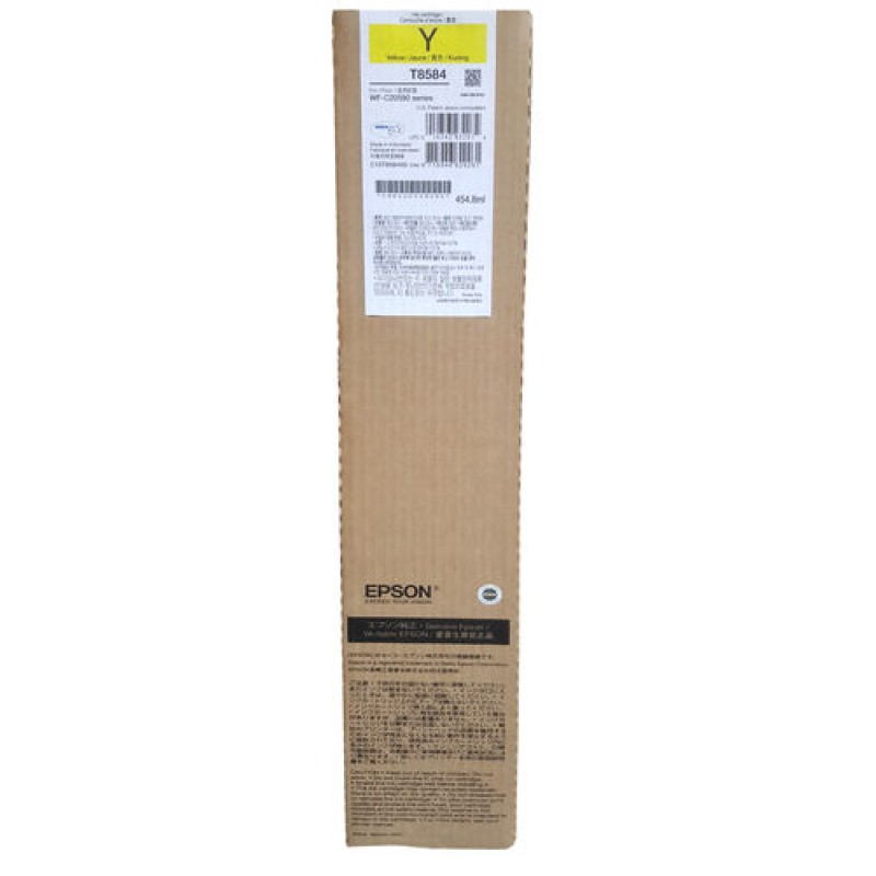 Epson C13T858400 T8584 Sarı Orjinal Mürekkep - WF-C20590 T10869 Epson C13T858400 T8584 Sarı Orjinal Mürekkep - WF-C20590 T10869