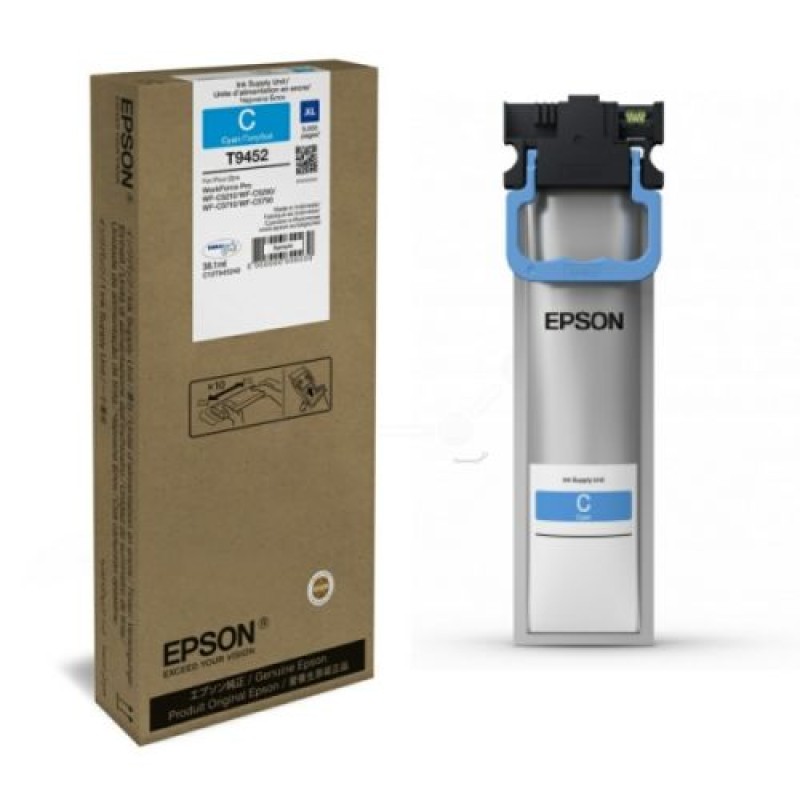 Epson C13T945240 T9452 Mavi Orjinal Mürekkep - WF-C5210DW / WF-C5290DW T10863 Epson C13T945240 T9452 Mavi Orjinal Mürekkep - WF-C5210DW / WF-C5290DW T10863