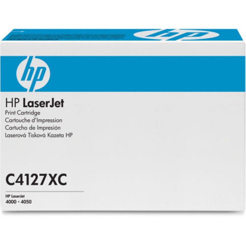 HP C4127XC 27X Siyah Orjinal Toner - LaserJet 4000/4050 T8438 HP C4127XC 27X Siyah Orjinal Toner - LaserJet 4000/4050 T8438