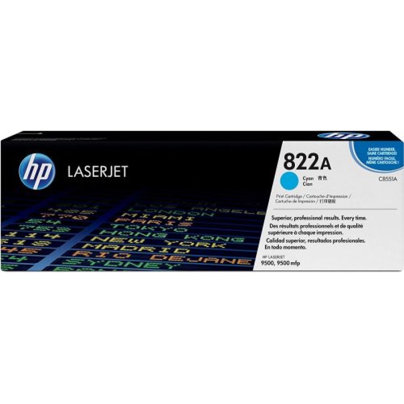 HP C8551A 822A Mavi Orjinal Toner - Laserjet 9500 T8576 HP C8551A 822A Mavi Orjinal Toner - Laserjet 9500 T8576