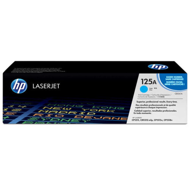 HP CB541A 125A Mavi Orjinal Toner - LaserJet CP1215 T4692 HP CB541A 125A Mavi Orjinal Toner - LaserJet CP1215 T4692