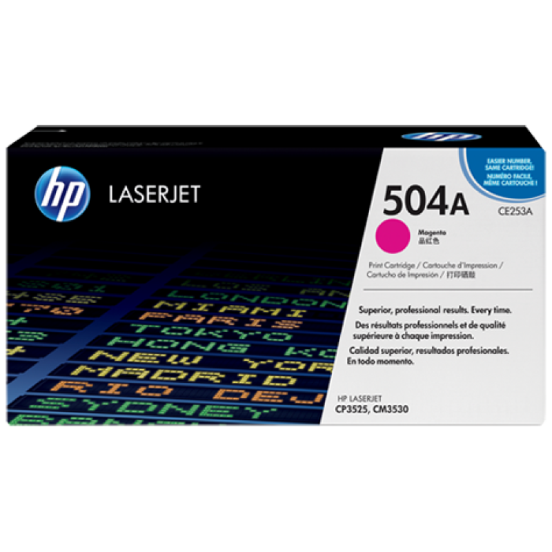 HP CE253A 504A Kırmızı Orjinal Toner - CP3525 / CM3530 T9997 HP CE253A 504A Kırmızı Orjinal Toner - CP3525 / CM3530 T9997