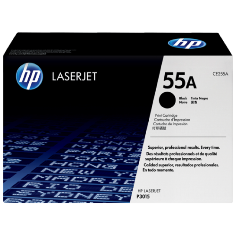 HP CE255A 55A Siyah Orjinal Toner - Laserjet P3015 T4874 HP CE255A 55A Siyah Orjinal Toner - Laserjet P3015 T4874