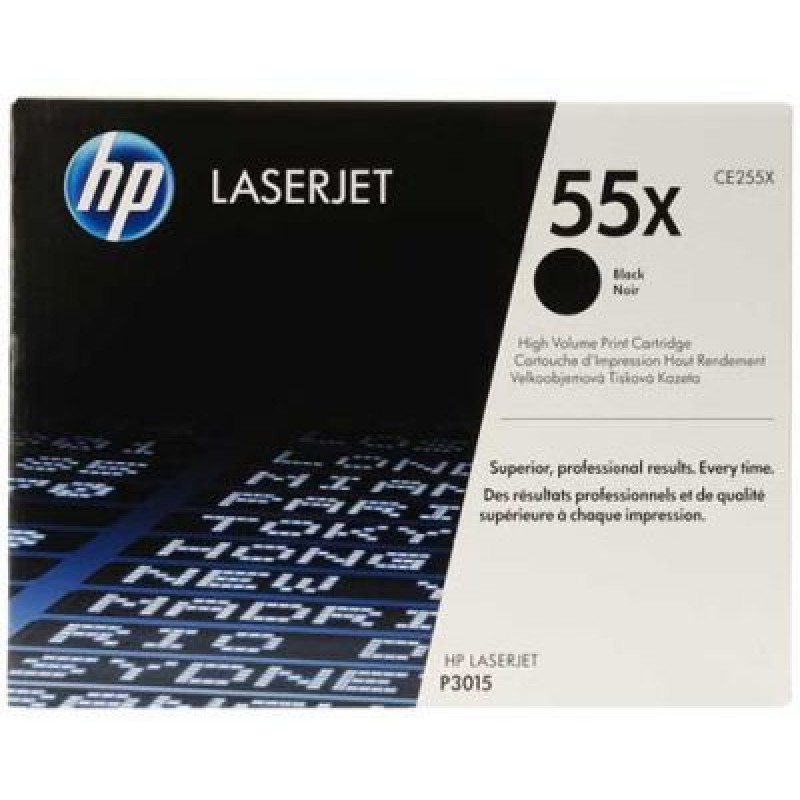 HP CE255X 55X Siyah Orjinal Toner - Laserjet P3015 T6426 HP CE255X 55X Siyah Orjinal Toner - Laserjet P3015 T6426