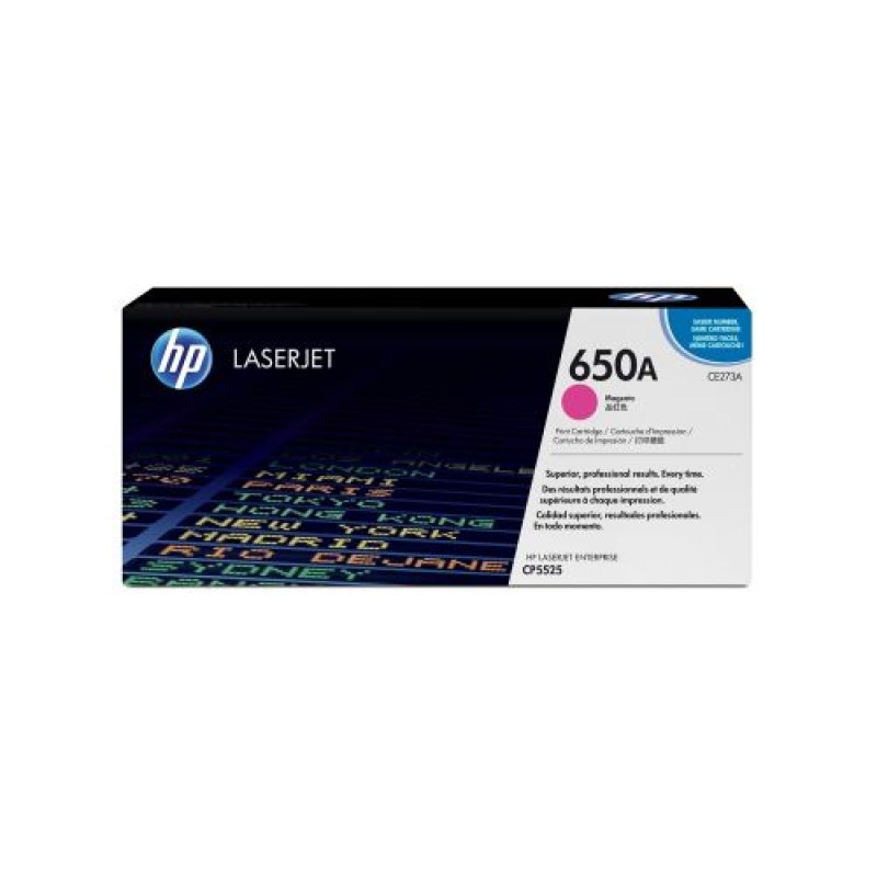 HP CE273A 650A Kırmızı Orjinal Toner - CP5525dn T9210 HP CE273A 650A Kırmızı Orjinal Toner - CP5525dn T9210