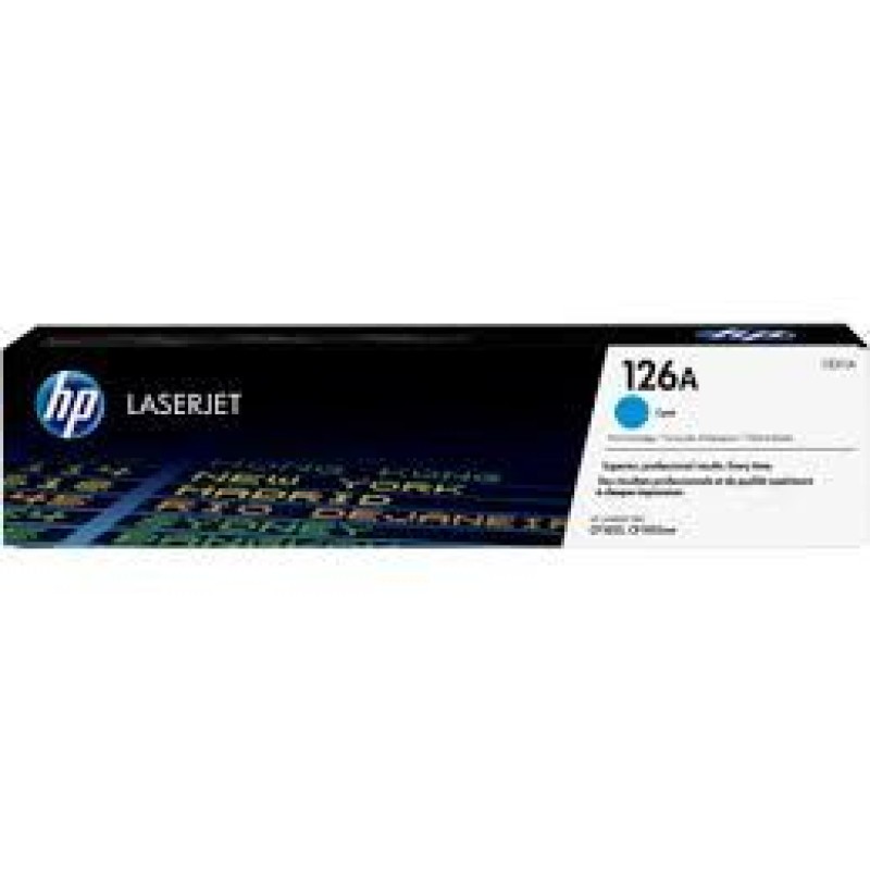 HP CE311A 126A Mavi Orjinal Toner - LaserJet CP1025 T9718 HP CE311A 126A Mavi Orjinal Toner - LaserJet CP1025 T9718