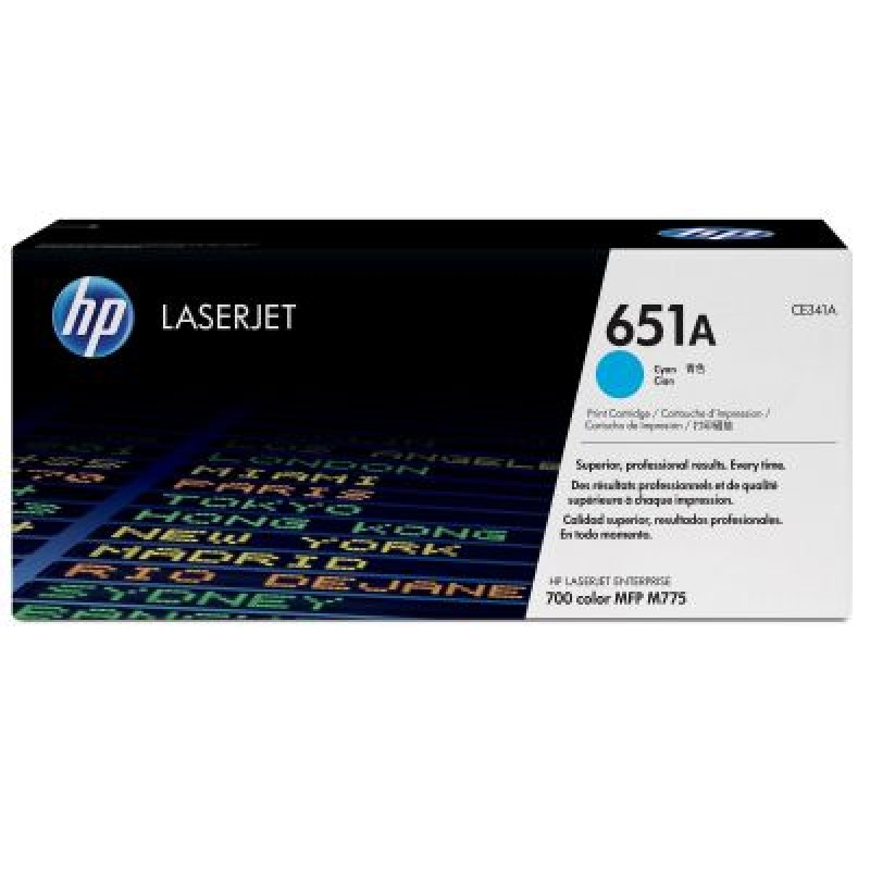 HP CE341A 651A Mavi Orjinal Toner - Laserjet M775dn / M775z T5648 HP CE341A 651A Mavi Orjinal Toner - Laserjet M775dn / M775z T5648