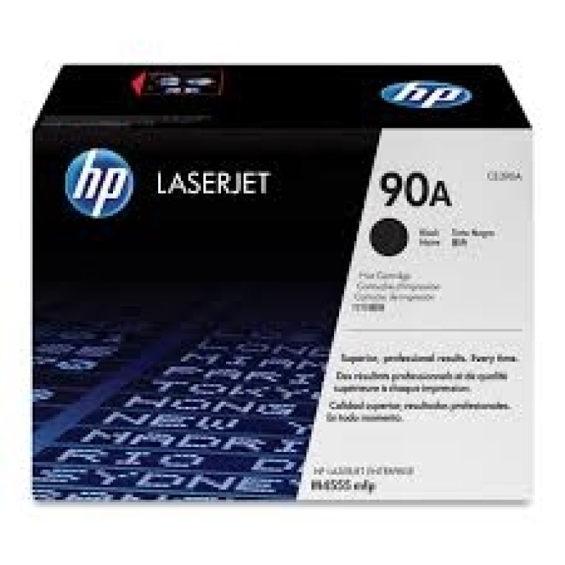 HP CE390A 90A Siyah Orjinal Toner - LaserJet M4555MFP T3949 HP CE390A 90A Siyah Orjinal Toner - LaserJet M4555MFP T3949