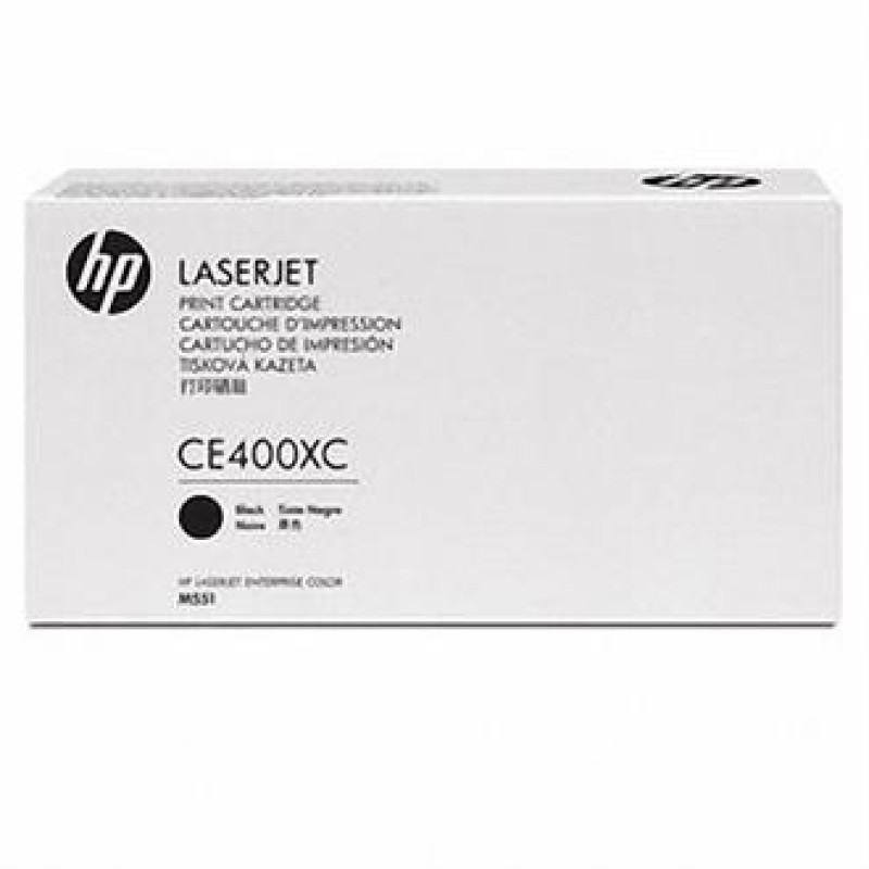 HP CE400XC Siyah Orjinal Toner Yüksek Kapasite - Laserjet M551 / M570 T4181 HP CE400XC Siyah Orjinal Toner Yüksek Kapasite - Laserjet M551 / M570 T4181