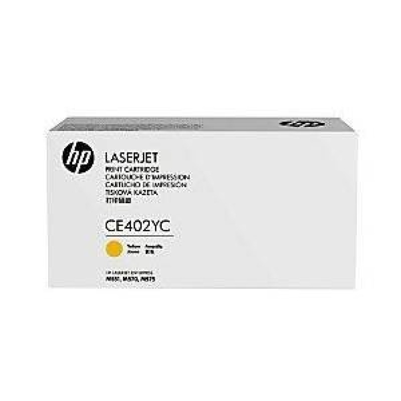 HP CE402YC 507A Sarı Orjinal Toner Yüksek Kapasite - Laserjet M551 / M570 T4228 HP CE402YC 507A Sarı Orjinal Toner Yüksek Kapasite - Laserjet M551 / M570 T4228