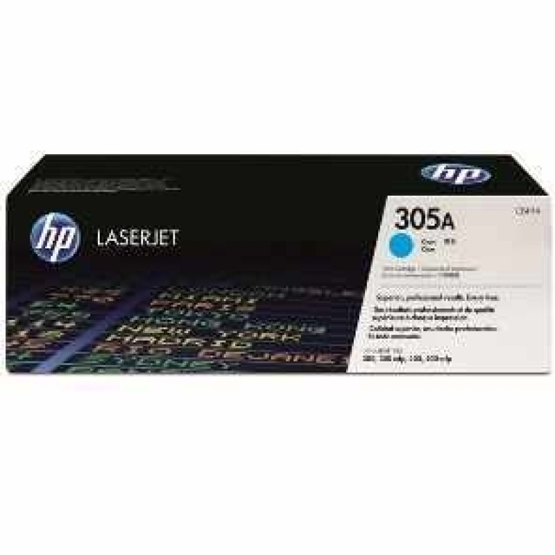 HP CE411A 305A Mavi Orjinal Toner - Laserjet M351a / M451dn T4517