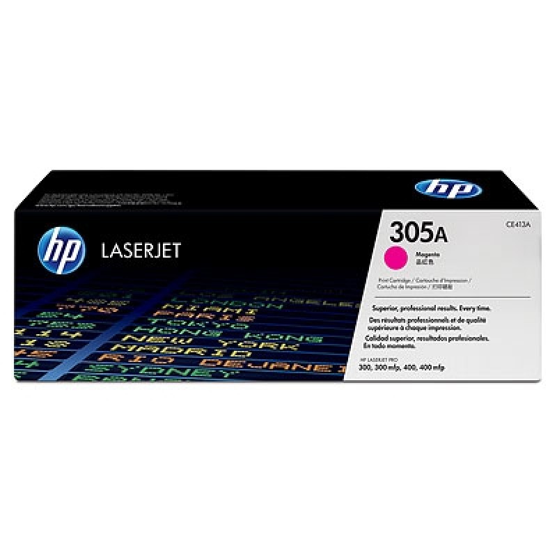 HP CE413A 305A Kırmızı Orjinal Toner - Laserjet M351a / M451dn T4828