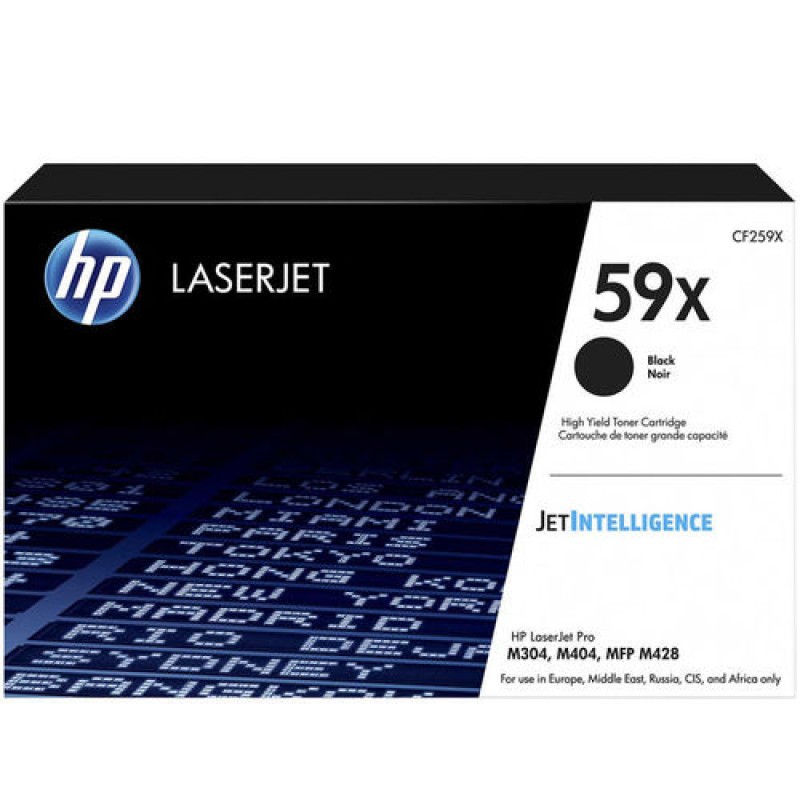 HP CF259X 59X Siyah Orjinal Toner Yüksek Kapasite - Laserjet M304 / M404 T11305 HP CF259X 59X Siyah Orjinal Toner Yüksek Kapasite - Laserjet M304 / M404 T11305