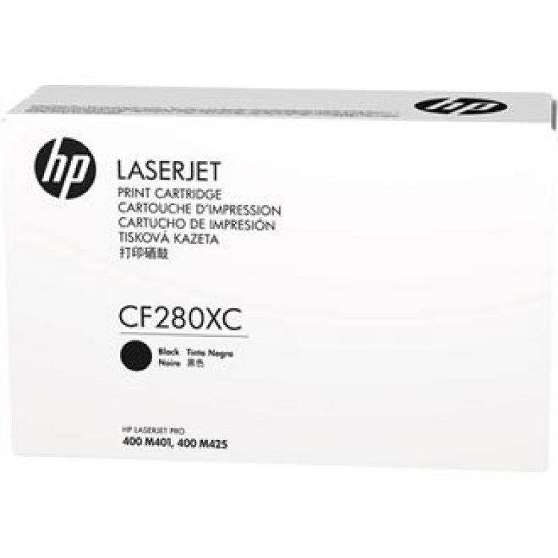 HP CF280XC 80X Siyah Orjinal Toner - LaserJet M401 / M425 T3747 HP CF280XC 80X Siyah Orjinal Toner - LaserJet M401 / M425 T3747