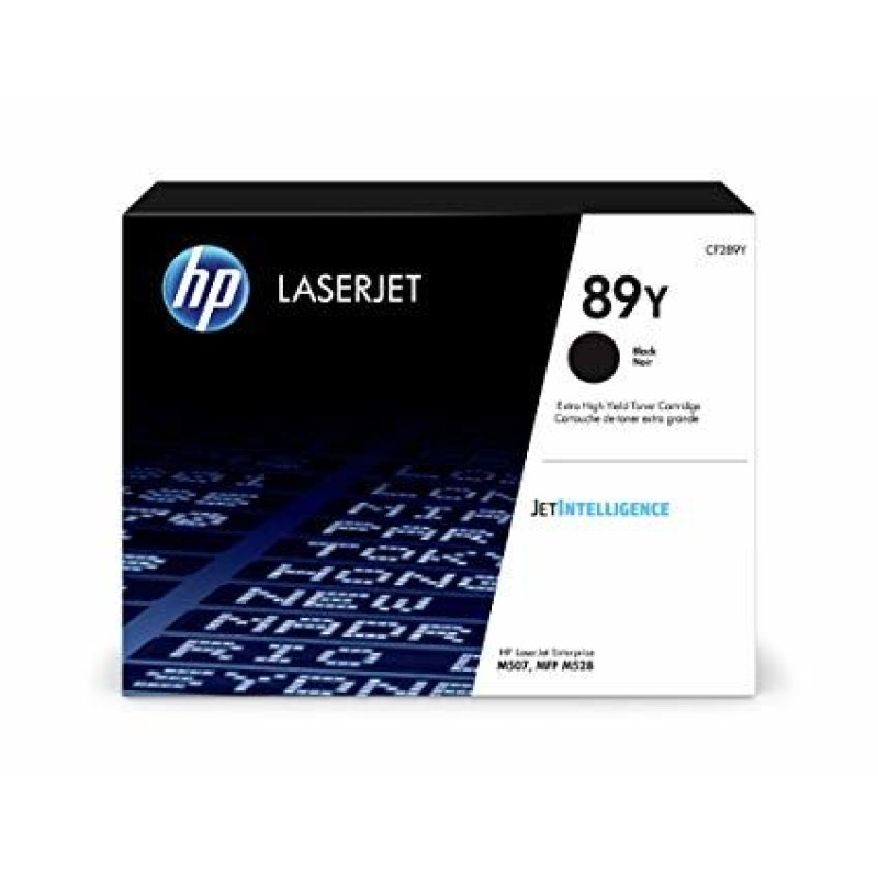 HP CF289Y 89Y Siyah Orjinal Toner Extra Yüksek Kapasite - M507 / M528 T11287 HP CF289Y 89Y Siyah Orjinal Toner Extra Yüksek Kapasite - M507 / M528 T11287