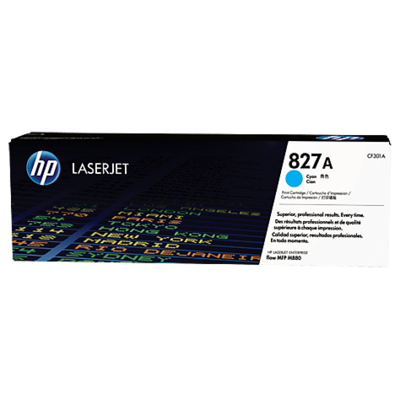 HP CF301A 827A Mavi Orjinal Toner - LaserJet M880z T6764 HP CF301A 827A Mavi Orjinal Toner - LaserJet M880z T6764