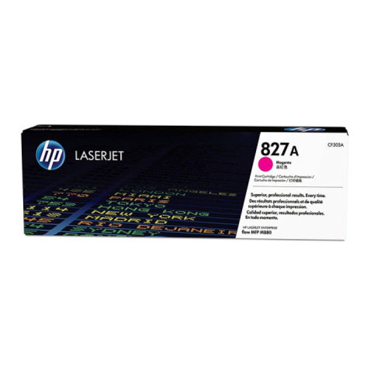 HP CF303A 827A Kırmızı Orjinal Toner - LaserJet M880z T7540 HP CF303A 827A Kırmızı Orjinal Toner - LaserJet M880z T7540