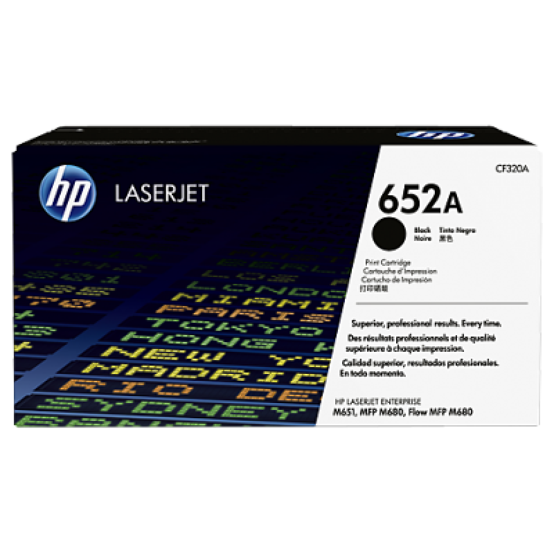 HP CF320A 652A Siyah Orjinal Toner - LaserJet M680 T6551 HP CF320A 652A Siyah Orjinal Toner - LaserJet M680 T6551