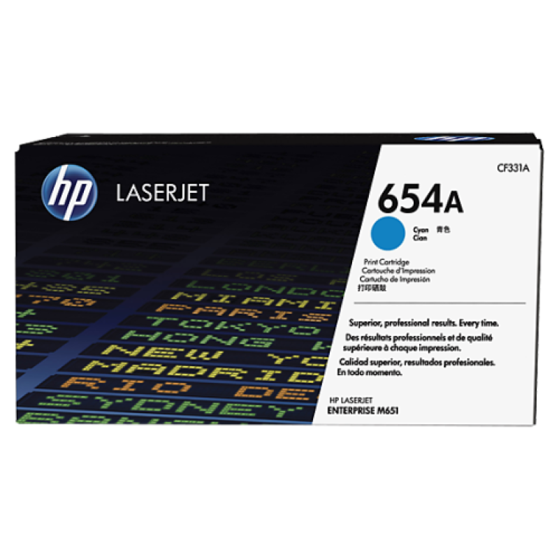 HP CF331A 654A Mavi Orjinal Toner - LaserJet M651 T7491 HP CF331A 654A Mavi Orjinal Toner - LaserJet M651 T7491